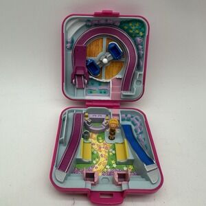 Vintage 1989 Polly Pocket Bluebird World Fun Fair Amusement Park with 1 Figure